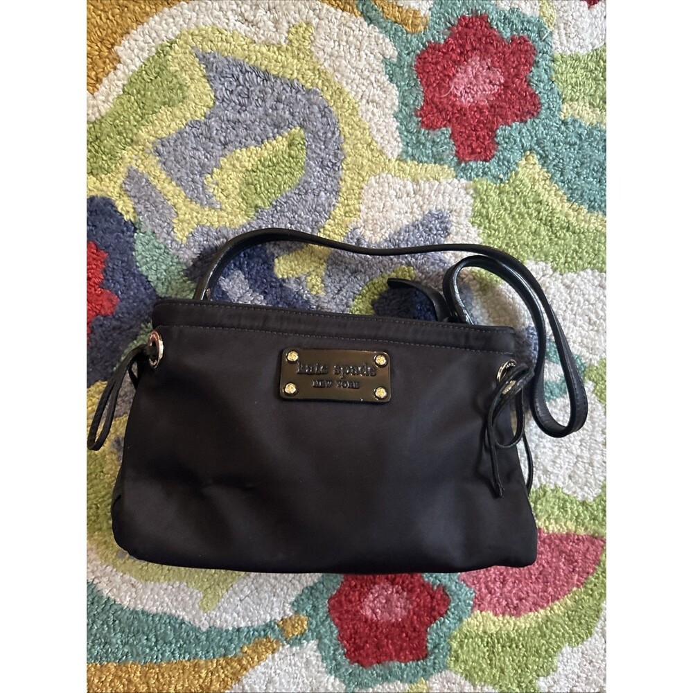 Kate Spade Wilson Bow Nylon Madelyn Shoulder Bag SoHo Urban Designer Prepster